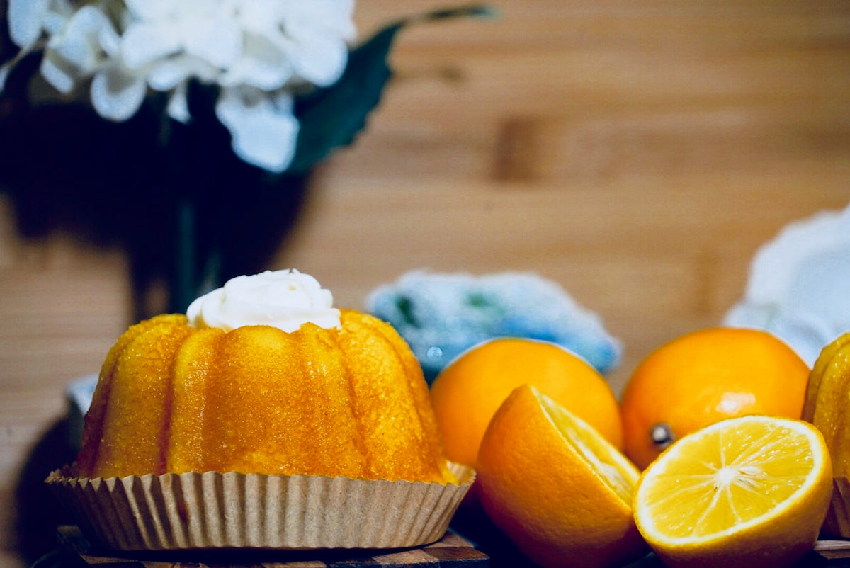 Food Lust People Love: Citrus Lust Mini Bundt Cakes with Lemon Curd for  #BundtaMonth